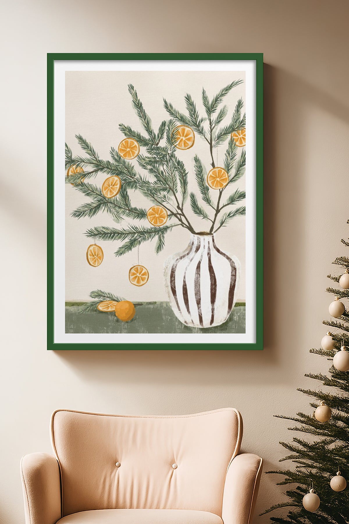 HOMEPACK Ahşap Çerçeveli Tablo Çerçeveli Poster Sanatsal Modern Duvar Dekoru BEK-8124