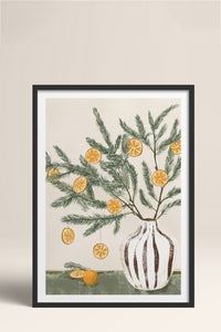 HOMEPACK Ahşap Çerçeveli Tablo Çerçeveli Poster Sanatsal Modern Duvar Dekoru BEK-8124