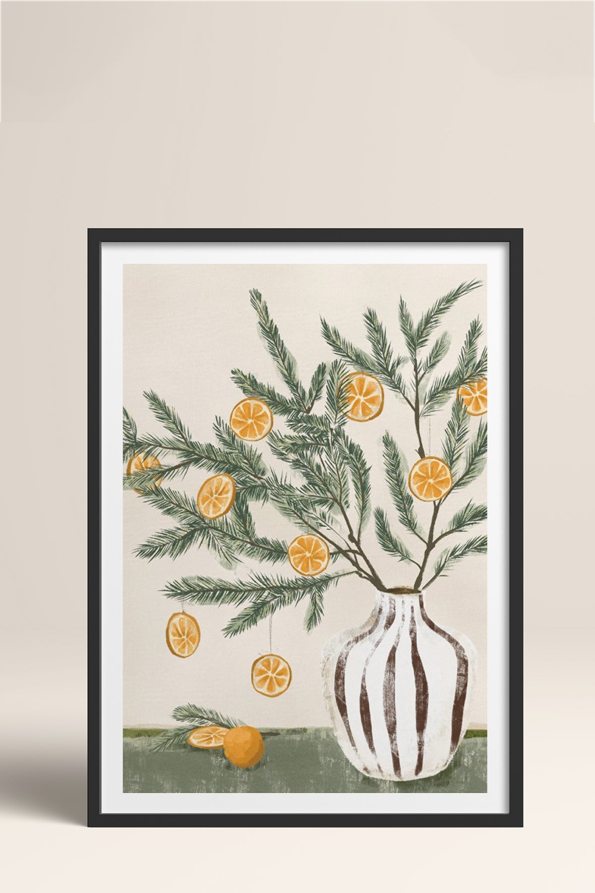 HOMEPACK Ahşap Çerçeveli Tablo Çerçeveli Poster Sanatsal Modern Duvar Dekoru BEK-8124