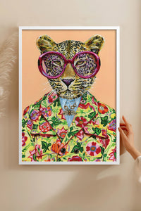 HOMEPACK Ahşap Çerçeveli Tablo Çerçeveli Poster Sanatsal Modern Duvar Dekoru BEK-8125