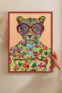 HOMEPACK Ahşap Çerçeveli Tablo Çerçeveli Poster Sanatsal Modern Duvar Dekoru BEK-8125
