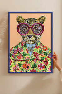 HOMEPACK Ahşap Çerçeveli Tablo Çerçeveli Poster Sanatsal Modern Duvar Dekoru BEK-8125
