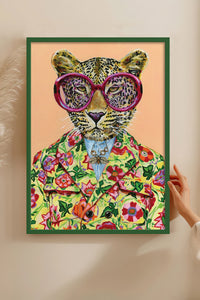 HOMEPACK Ahşap Çerçeveli Tablo Çerçeveli Poster Sanatsal Modern Duvar Dekoru BEK-8125