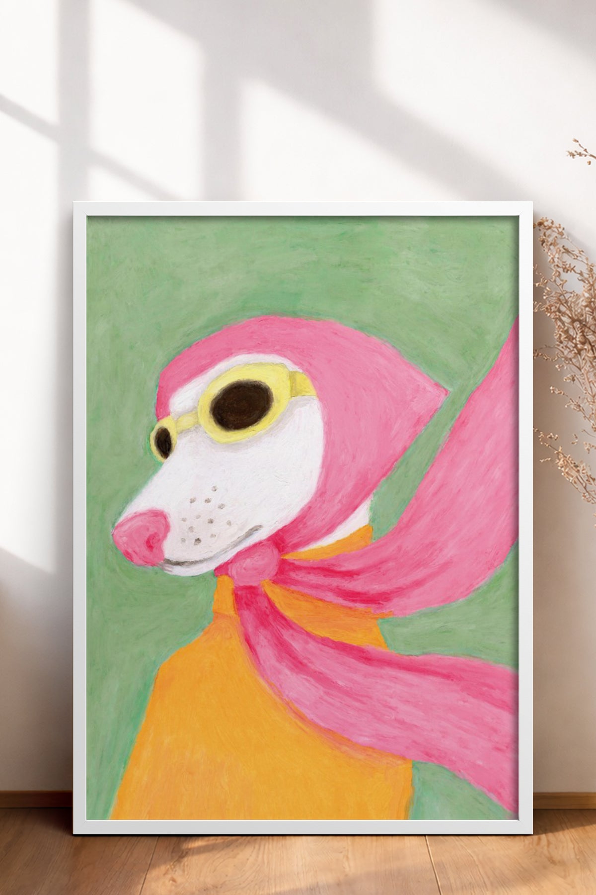 HOMEPACK Ahşap Çerçeveli Tablo Çerçeveli Poster Sanatsal Modern Duvar Dekoru BEK-8126