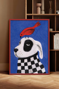 HOMEPACK Ahşap Çerçeveli Tablo Çerçeveli Poster Sanatsal Modern Duvar Dekoru BEK-8127