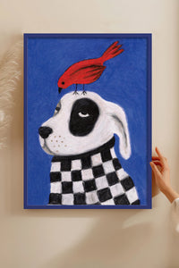 HOMEPACK Ahşap Çerçeveli Tablo Çerçeveli Poster Sanatsal Modern Duvar Dekoru BEK-8127