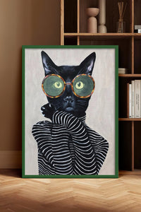 HOMEPACK Ahşap Çerçeveli Tablo Çerçeveli Poster Sanatsal Modern Duvar Dekoru BEK-8128