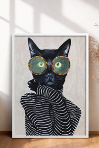 HOMEPACK Ahşap Çerçeveli Tablo Çerçeveli Poster Sanatsal Modern Duvar Dekoru BEK-8128