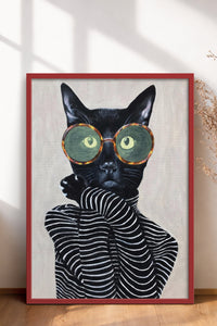 HOMEPACK Ahşap Çerçeveli Tablo Çerçeveli Poster Sanatsal Modern Duvar Dekoru BEK-8128