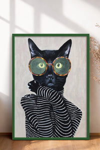 HOMEPACK Ahşap Çerçeveli Tablo Çerçeveli Poster Sanatsal Modern Duvar Dekoru BEK-8128