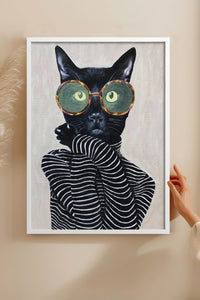 HOMEPACK Ahşap Çerçeveli Tablo Çerçeveli Poster Sanatsal Modern Duvar Dekoru BEK-8128