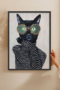 HOMEPACK Ahşap Çerçeveli Tablo Çerçeveli Poster Sanatsal Modern Duvar Dekoru BEK-8128