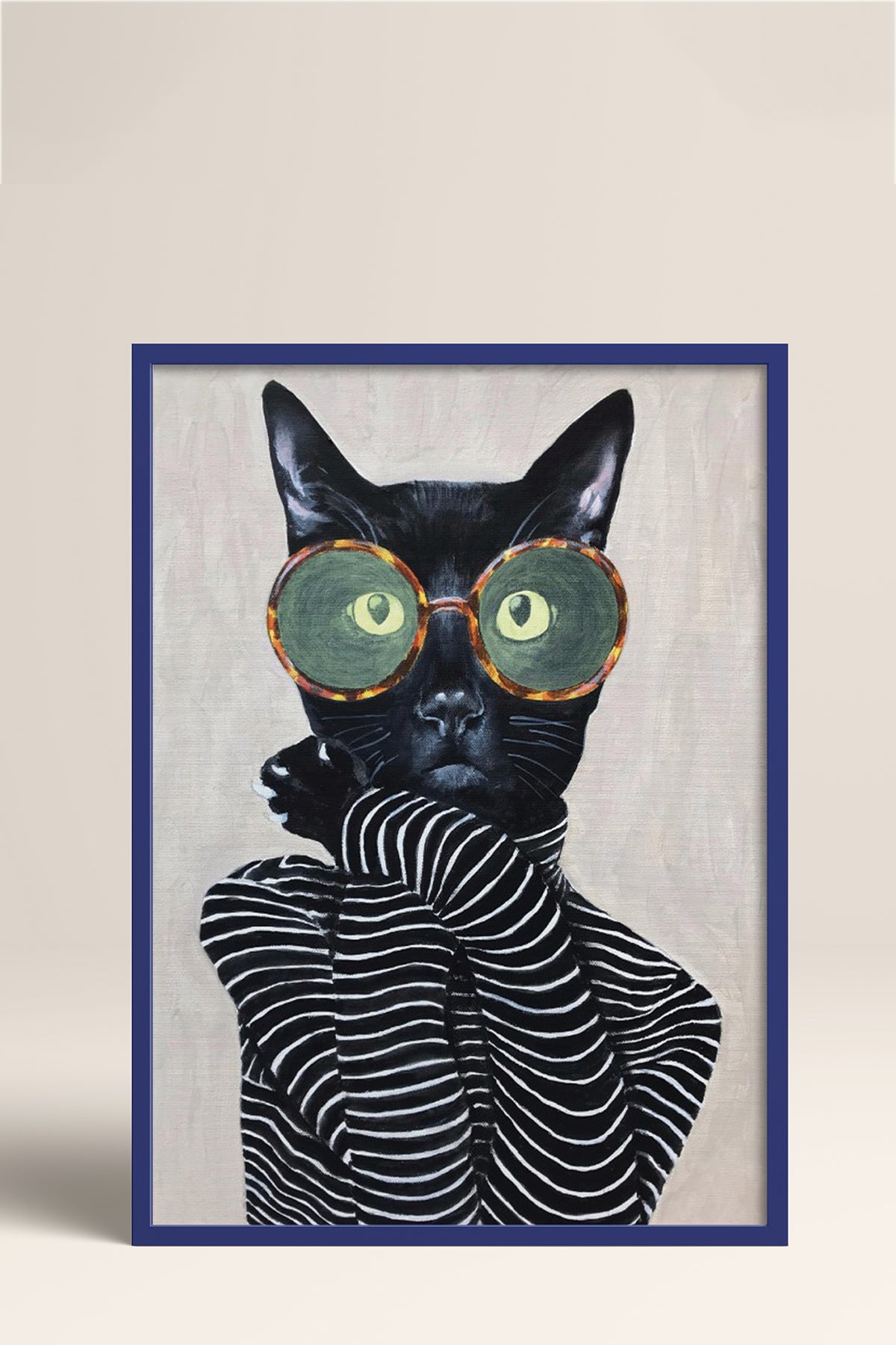 HOMEPACK Ahşap Çerçeveli Tablo Çerçeveli Poster Sanatsal Modern Duvar Dekoru BEK-8128