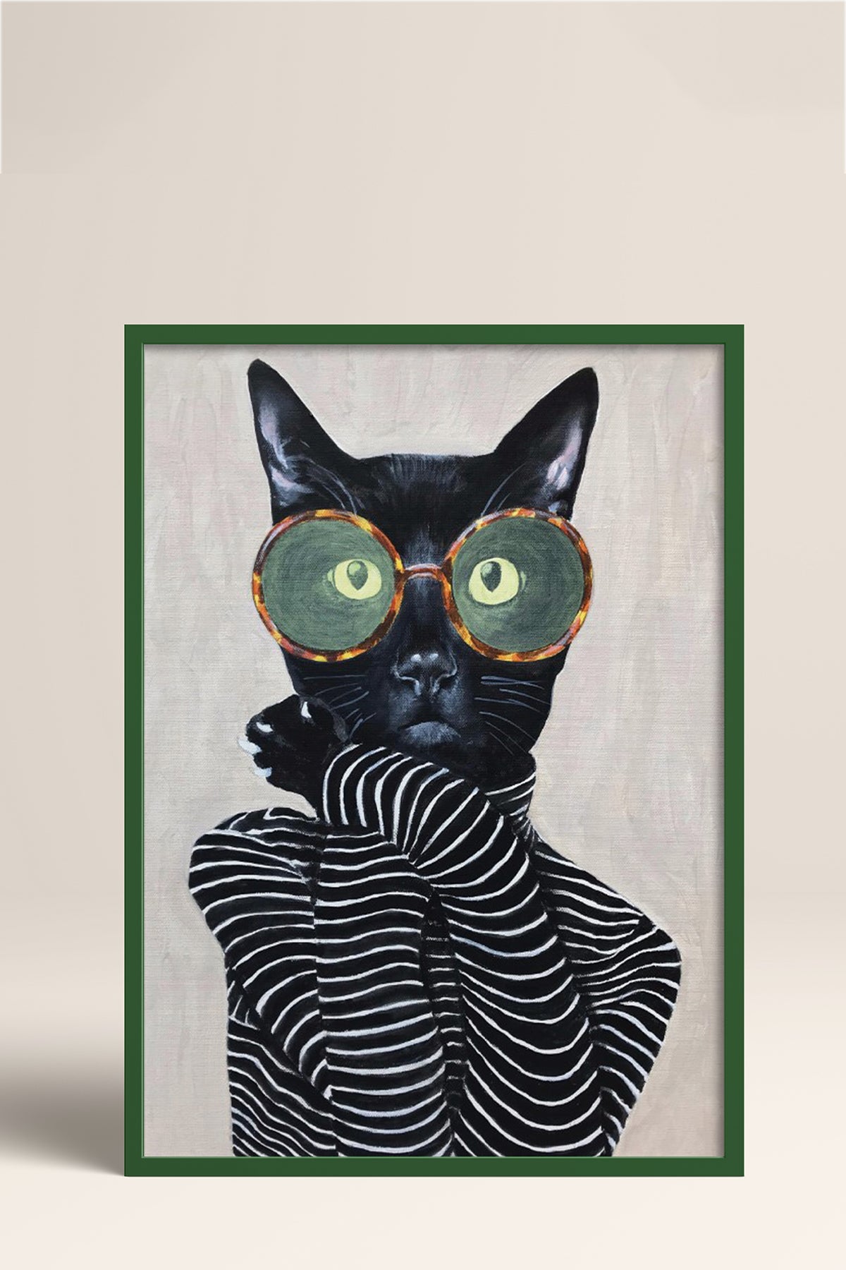HOMEPACK Ahşap Çerçeveli Tablo Çerçeveli Poster Sanatsal Modern Duvar Dekoru BEK-8128