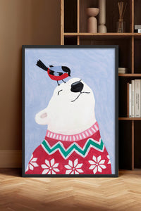 HOMEPACK Ahşap Çerçeveli Tablo Çerçeveli Poster Sanatsal Modern Duvar Dekoru BEK-8129