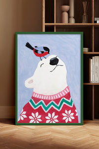 HOMEPACK Ahşap Çerçeveli Tablo Çerçeveli Poster Sanatsal Modern Duvar Dekoru BEK-8129