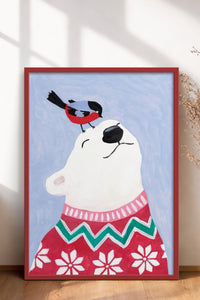 HOMEPACK Ahşap Çerçeveli Tablo Çerçeveli Poster Sanatsal Modern Duvar Dekoru BEK-8129