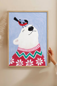 HOMEPACK Ahşap Çerçeveli Tablo Çerçeveli Poster Sanatsal Modern Duvar Dekoru BEK-8129