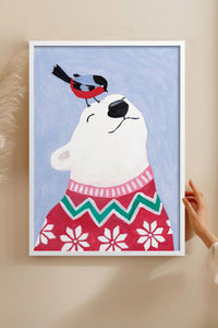HOMEPACK Ahşap Çerçeveli Tablo Çerçeveli Poster Sanatsal Modern Duvar Dekoru BEK-8129