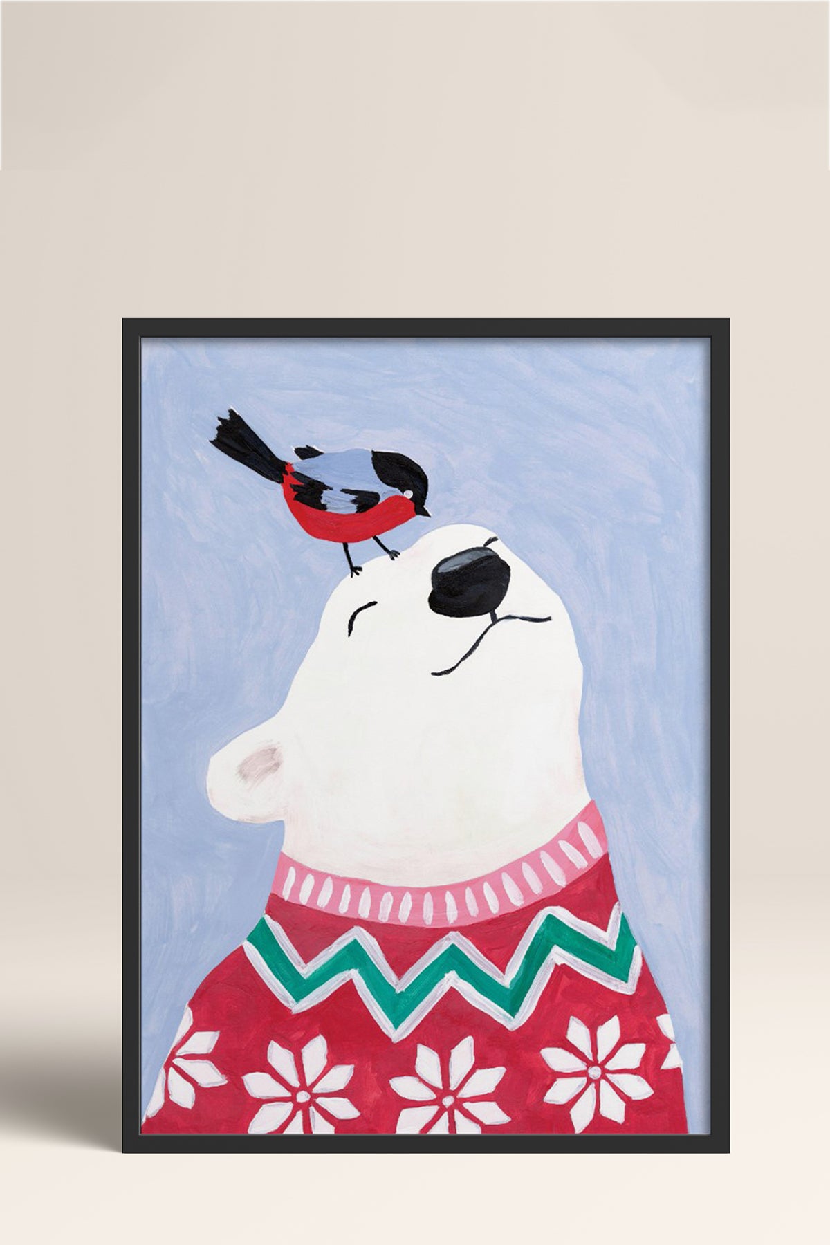 HOMEPACK Ahşap Çerçeveli Tablo Çerçeveli Poster Sanatsal Modern Duvar Dekoru BEK-8129