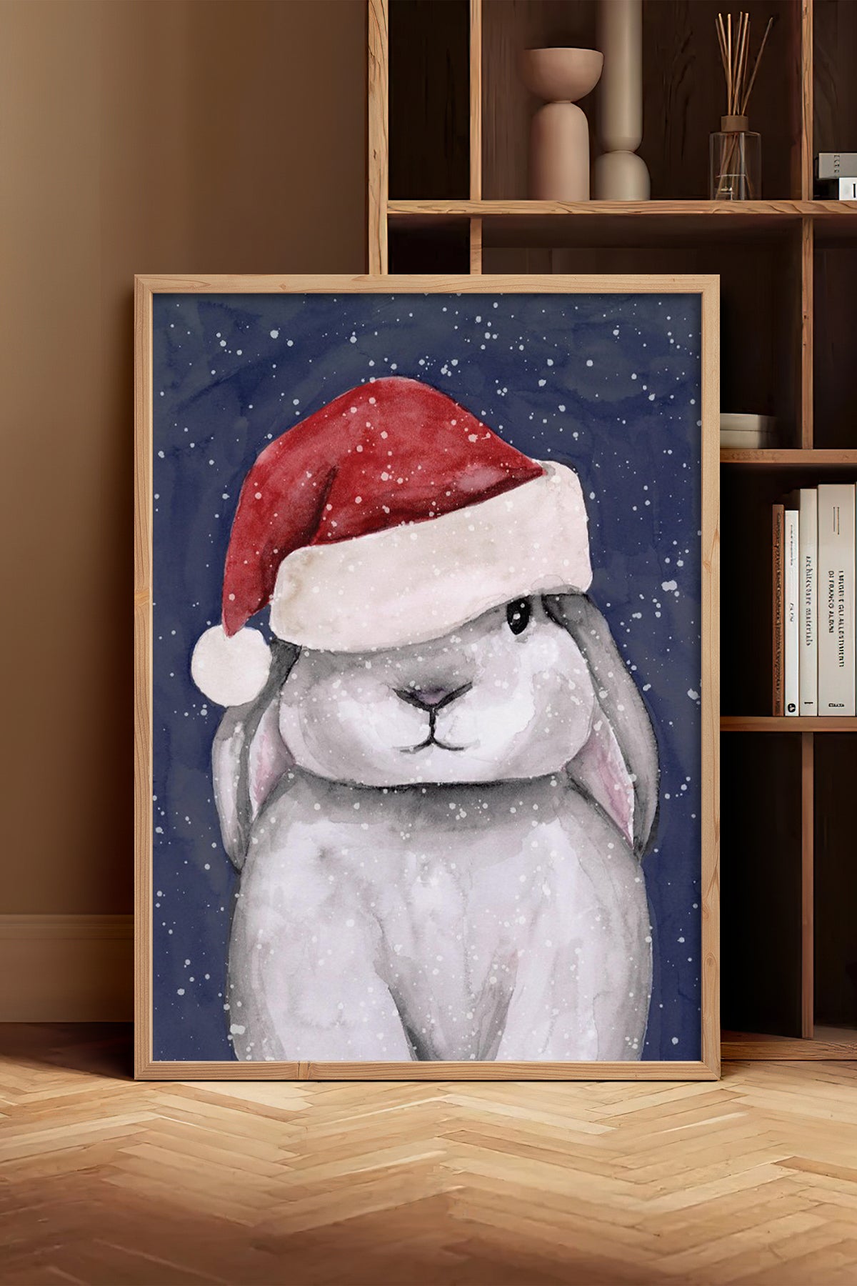 HOMEPACK Ahşap Çerçeveli Tablo Çerçeveli Poster Sanatsal Modern Duvar Dekoru BEK-8130