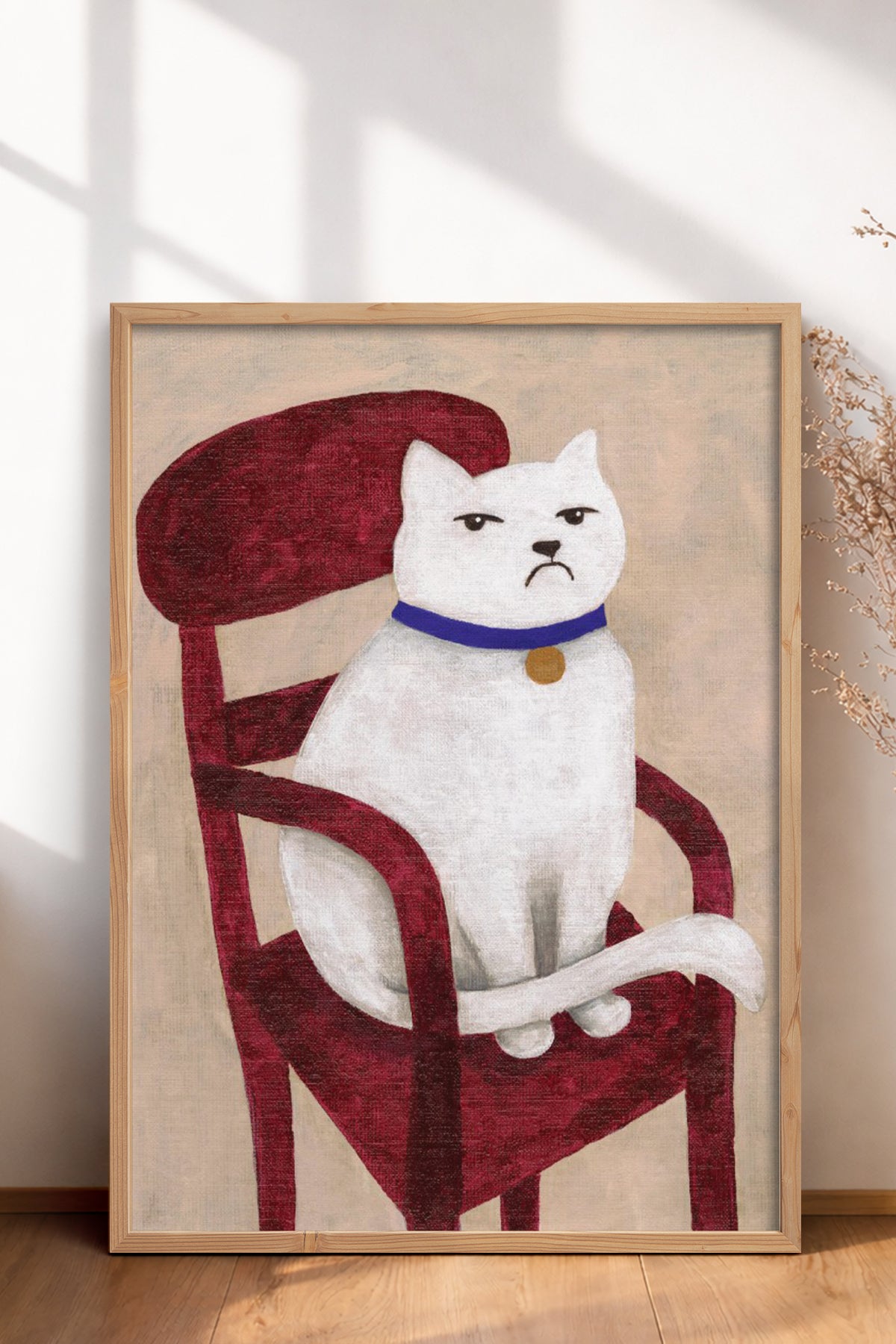 HOMEPACK Ahşap Çerçeveli Tablo Çerçeveli Poster Sanatsal Modern Duvar Dekoru BEK-8132