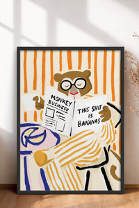 HOMEPACK Ahşap Çerçeveli Tablo Çerçeveli Poster Sanatsal Modern Duvar Dekoru BEK-8133