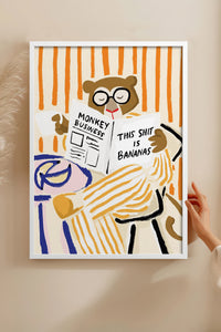 HOMEPACK Ahşap Çerçeveli Tablo Çerçeveli Poster Sanatsal Modern Duvar Dekoru BEK-8133