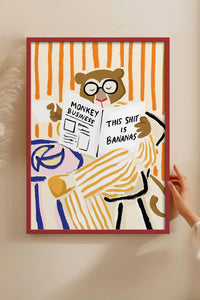 HOMEPACK Ahşap Çerçeveli Tablo Çerçeveli Poster Sanatsal Modern Duvar Dekoru BEK-8133