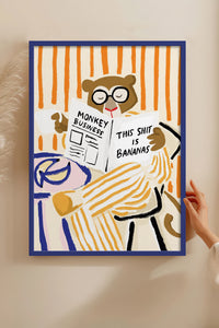 HOMEPACK Ahşap Çerçeveli Tablo Çerçeveli Poster Sanatsal Modern Duvar Dekoru BEK-8133