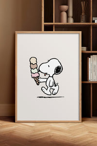 HOMEPACK Ahşap Çerçeveli Tablo Çerçeveli Poster Sanatsal Modern Duvar Dekoru BEK-8134