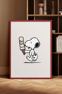 HOMEPACK Ahşap Çerçeveli Tablo Çerçeveli Poster Sanatsal Modern Duvar Dekoru BEK-8134