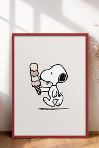 HOMEPACK Ahşap Çerçeveli Tablo Çerçeveli Poster Sanatsal Modern Duvar Dekoru BEK-8134