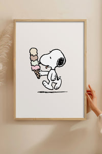 HOMEPACK Ahşap Çerçeveli Tablo Çerçeveli Poster Sanatsal Modern Duvar Dekoru BEK-8134