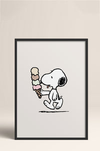 HOMEPACK Ahşap Çerçeveli Tablo Çerçeveli Poster Sanatsal Modern Duvar Dekoru BEK-8134
