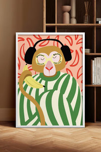 HOMEPACK Ahşap Çerçeveli Tablo Çerçeveli Poster Sanatsal Modern Duvar Dekoru BEK-8135