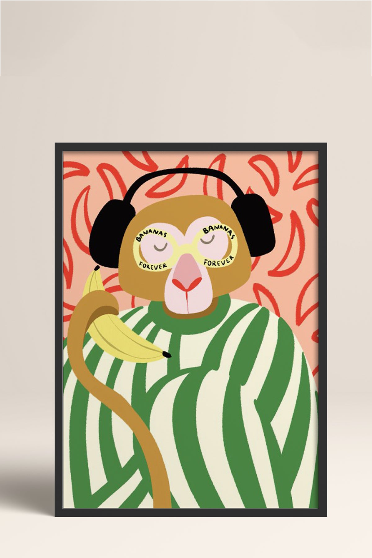 HOMEPACK Ahşap Çerçeveli Tablo Çerçeveli Poster Sanatsal Modern Duvar Dekoru BEK-8135