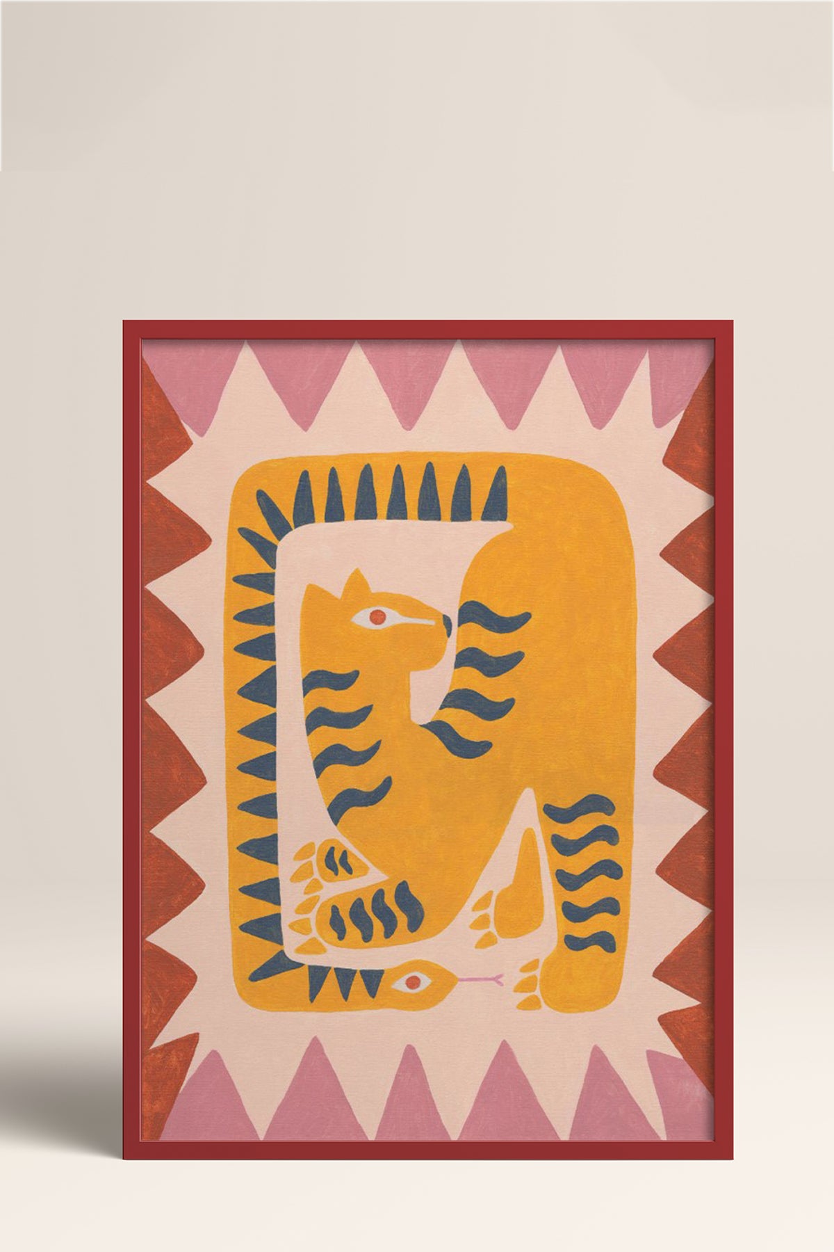 HOMEPACK Ahşap Çerçeveli Tablo Çerçeveli Poster Sanatsal Modern Duvar Dekoru BEK-8136