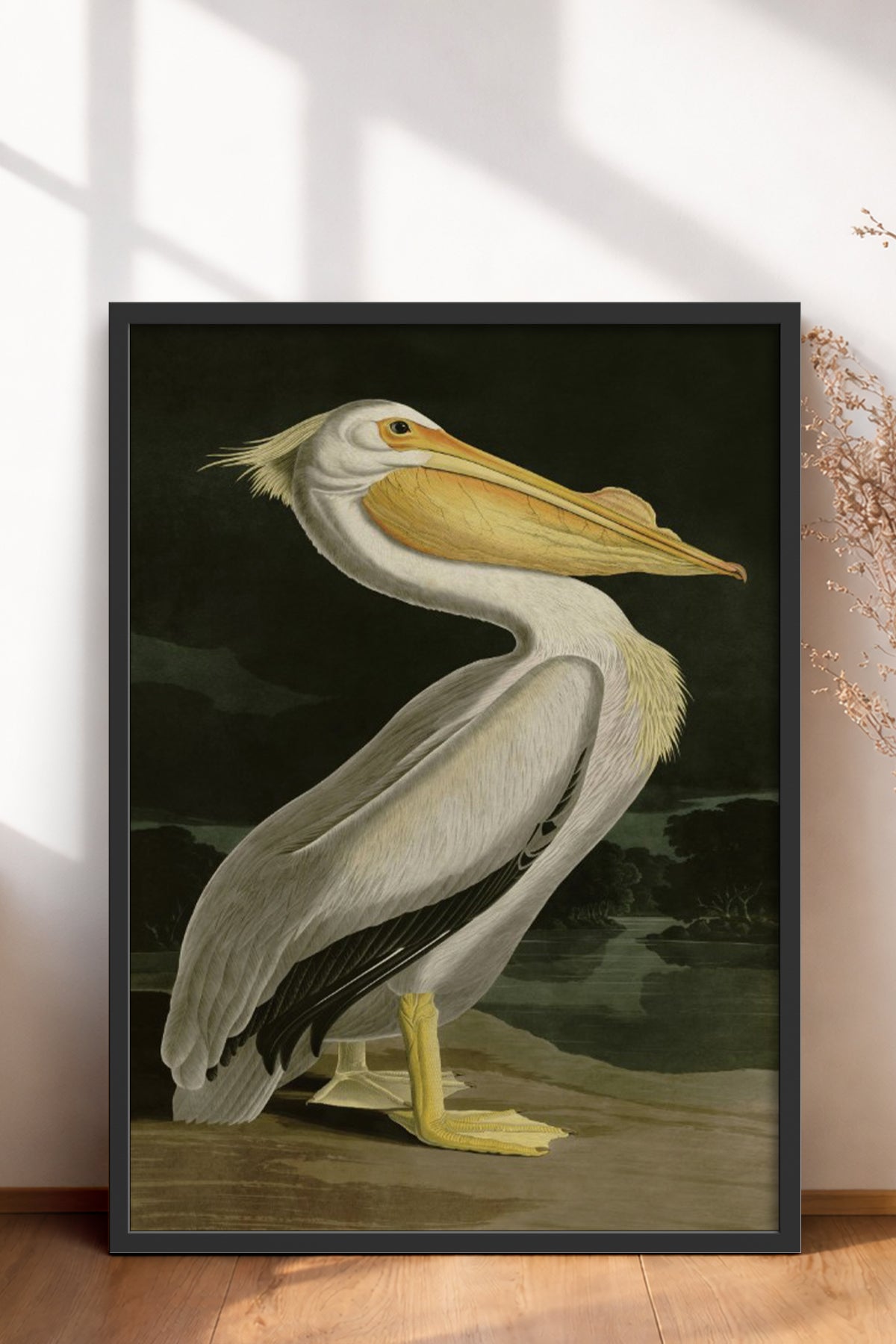 HOMEPACK Ahşap Çerçeveli Tablo Çerçeveli Poster Sanatsal Modern Duvar Dekoru BEK-8137