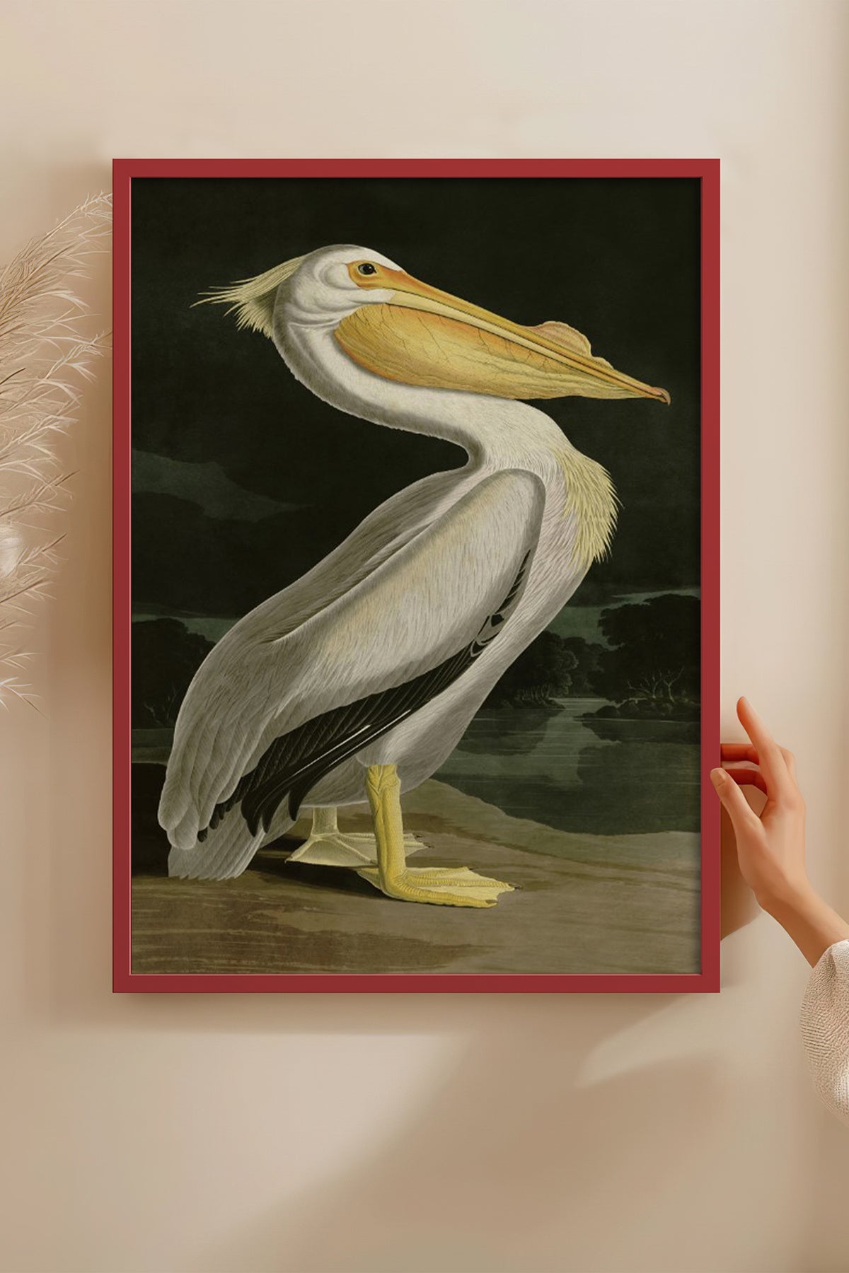 HOMEPACK Ahşap Çerçeveli Tablo Çerçeveli Poster Sanatsal Modern Duvar Dekoru BEK-8137