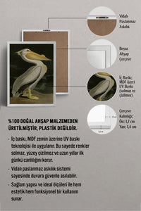 HOMEPACK Ahşap Çerçeveli Tablo Çerçeveli Poster Sanatsal Modern Duvar Dekoru BEK-8137