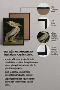 HOMEPACK Ahşap Çerçeveli Tablo Çerçeveli Poster Sanatsal Modern Duvar Dekoru BEK-8137