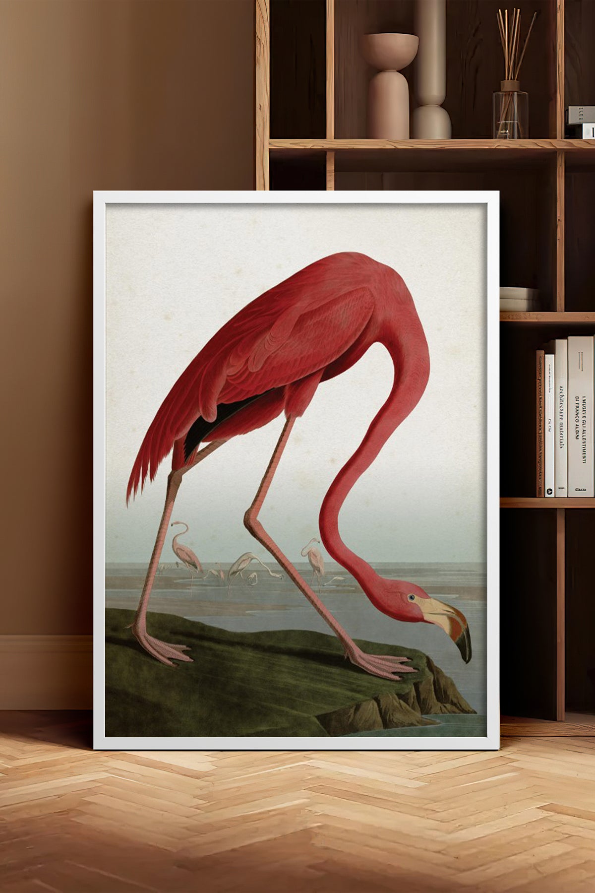 HOMEPACK Ahşap Çerçeveli Tablo Çerçeveli Poster Sanatsal Modern Duvar Dekoru BEK-8138