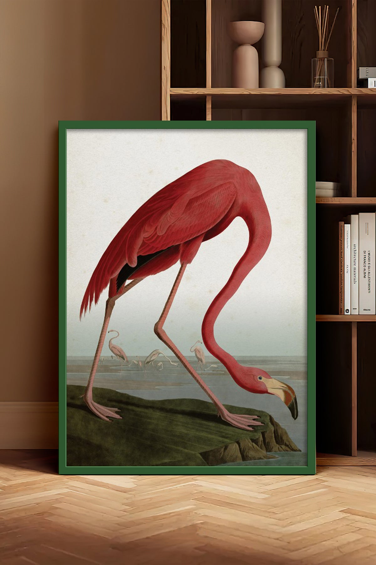 HOMEPACK Ahşap Çerçeveli Tablo Çerçeveli Poster Sanatsal Modern Duvar Dekoru BEK-8138