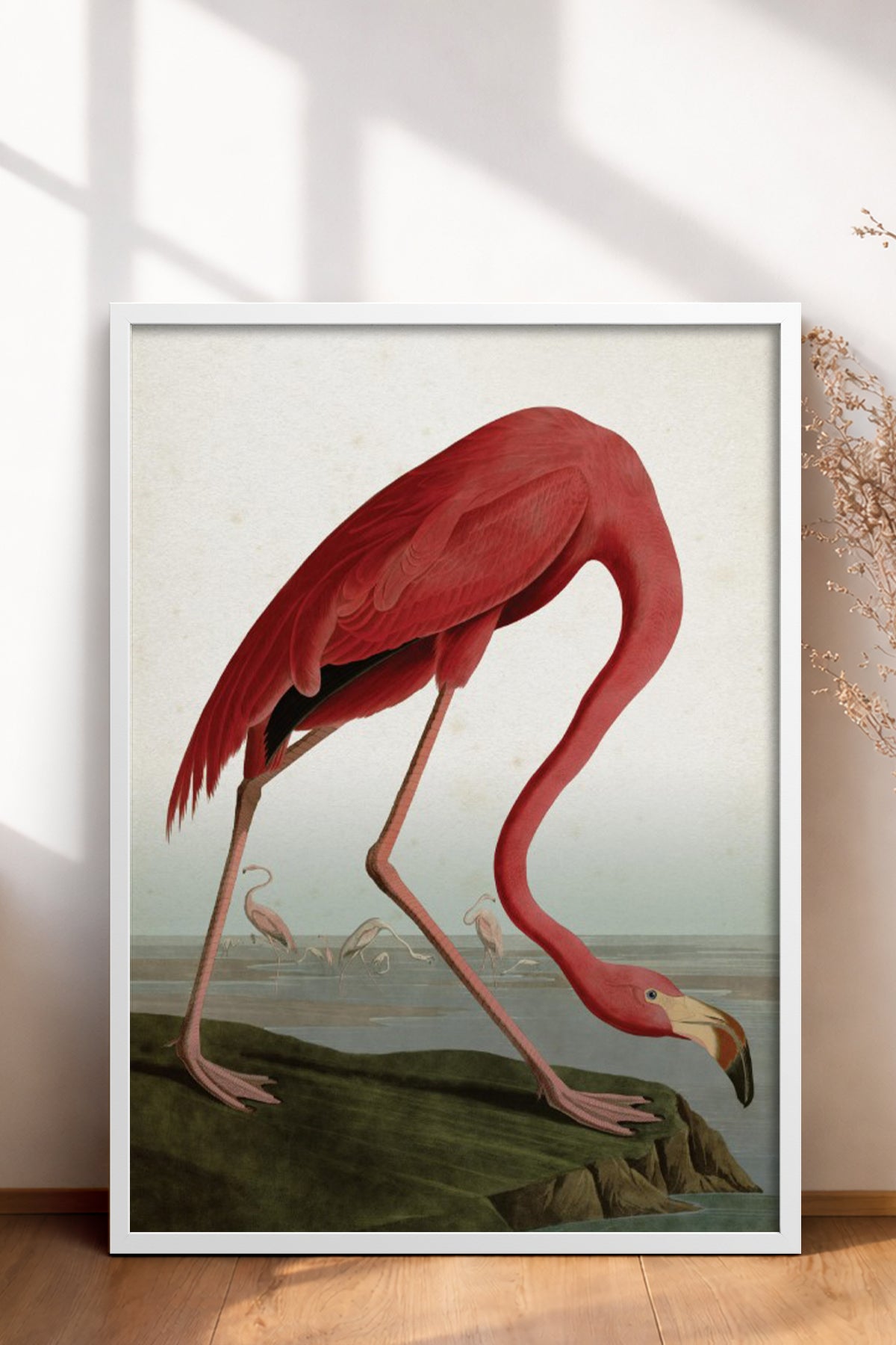 HOMEPACK Ahşap Çerçeveli Tablo Çerçeveli Poster Sanatsal Modern Duvar Dekoru BEK-8138