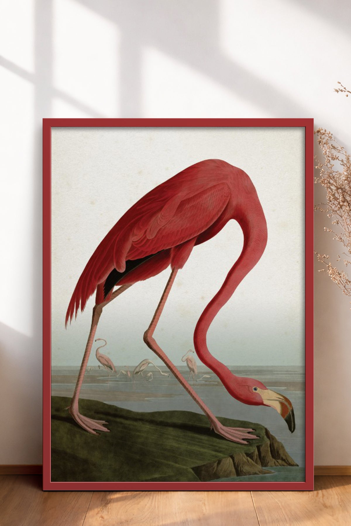 HOMEPACK Ahşap Çerçeveli Tablo Çerçeveli Poster Sanatsal Modern Duvar Dekoru BEK-8138