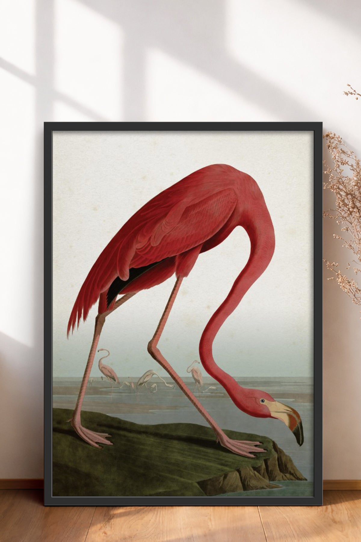 HOMEPACK Ahşap Çerçeveli Tablo Çerçeveli Poster Sanatsal Modern Duvar Dekoru BEK-8138