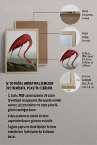 HOMEPACK Ahşap Çerçeveli Tablo Çerçeveli Poster Sanatsal Modern Duvar Dekoru BEK-8138