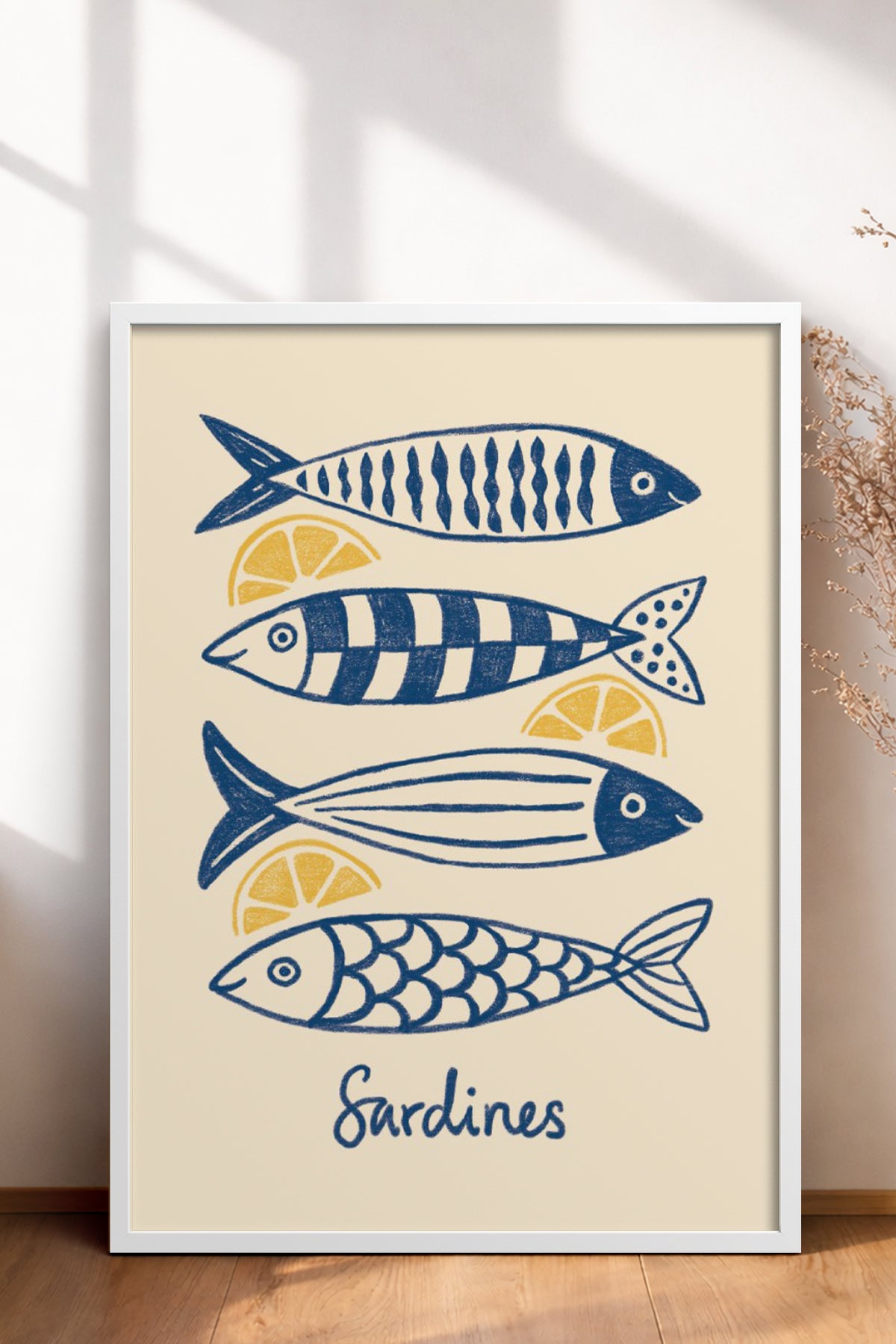 HOMEPACK Ahşap Çerçeveli Tablo Çerçeveli Poster Sanatsal Modern Duvar Dekoru BEK-8141