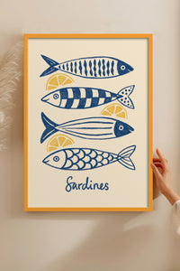 HOMEPACK Ahşap Çerçeveli Tablo Çerçeveli Poster Sanatsal Modern Duvar Dekoru BEK-8141